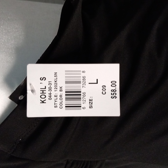 My Michelle cocktail dress black bare back Large.   New - Picture 5 of 6